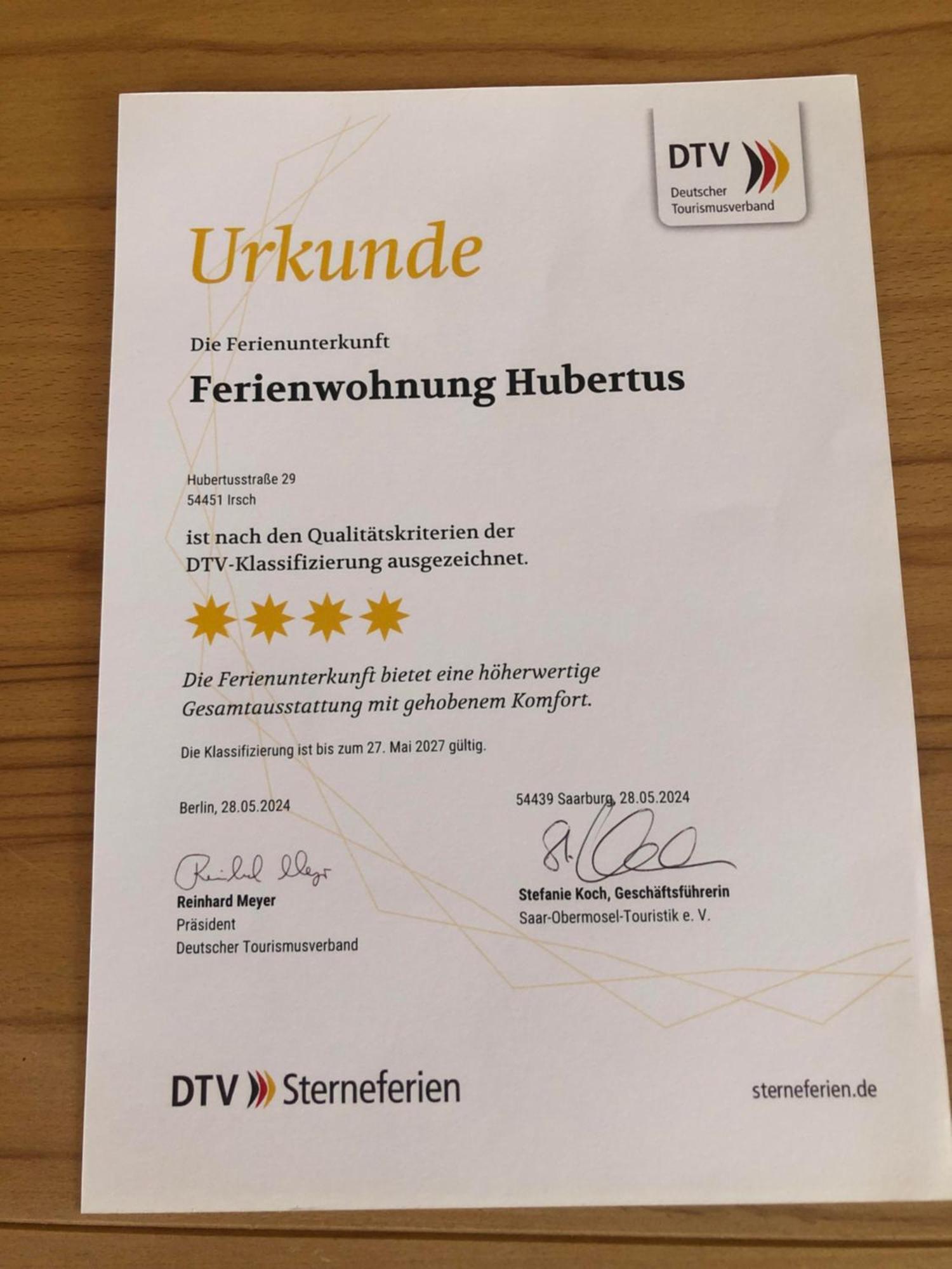 Ferienwohnung Hubertus Irsch Екстериор снимка